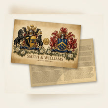 
Load image into Gallery viewer, Anniversary: Two Coats of Arms &amp; History