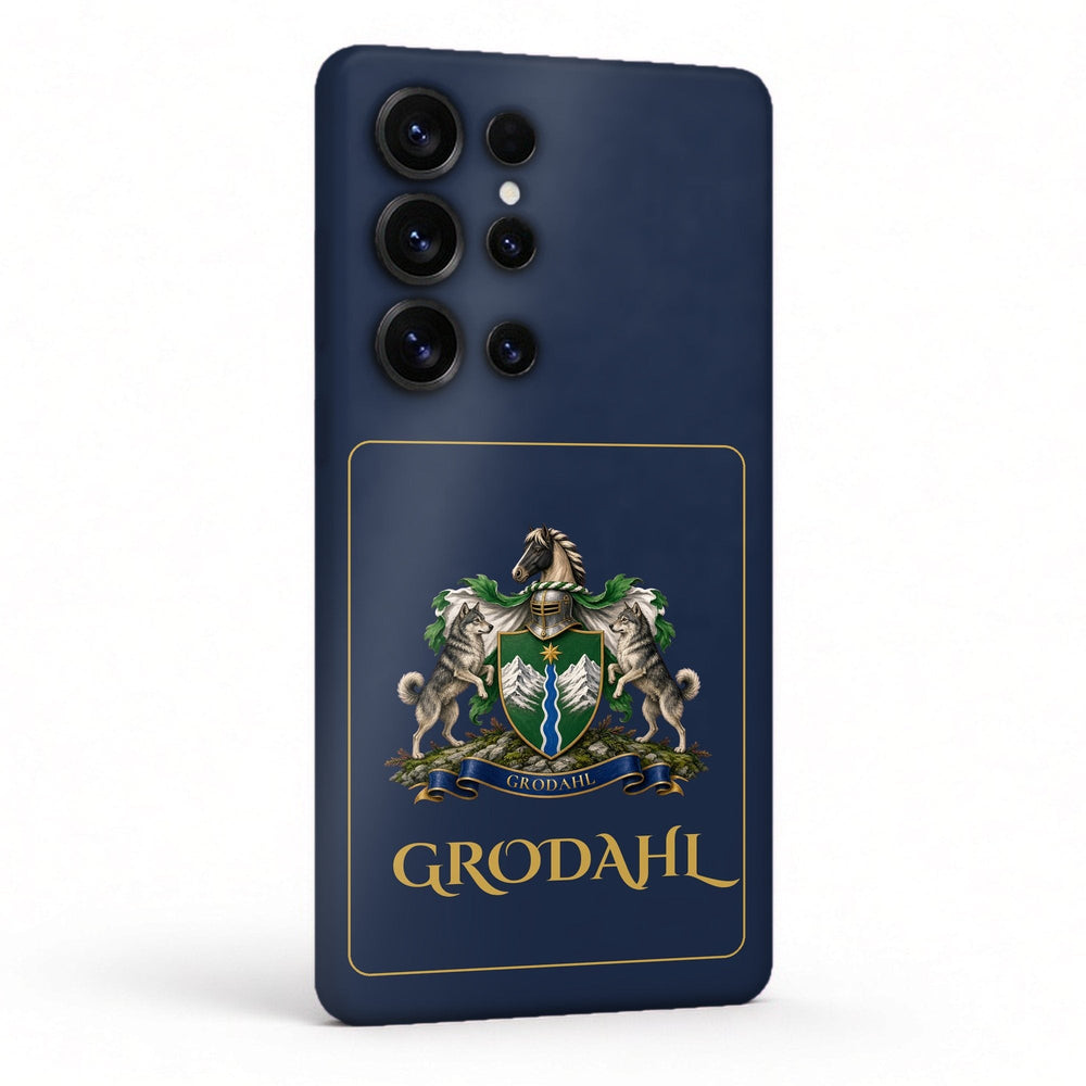 Heritage phone case with your coat of arms