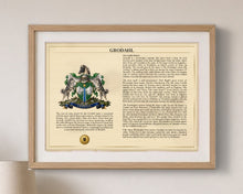 
Carica l'immagine nel visualizzatore di Gallery, Natural frame, A3: Framed Heritage Edition close-up (illustrative mockup)