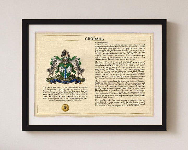 Black frame, A4: Framed Heritage Edition close-up (illustrative mockup)