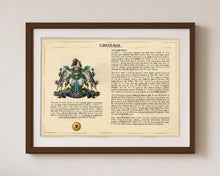 
Carica l'immagine nel visualizzatore di Gallery, Brown frame, A4: Framed Heritage Edition close-up (illustrative mockup)