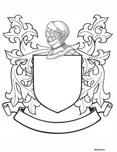 Build your Own Coat of Arms file PDF - Instant download